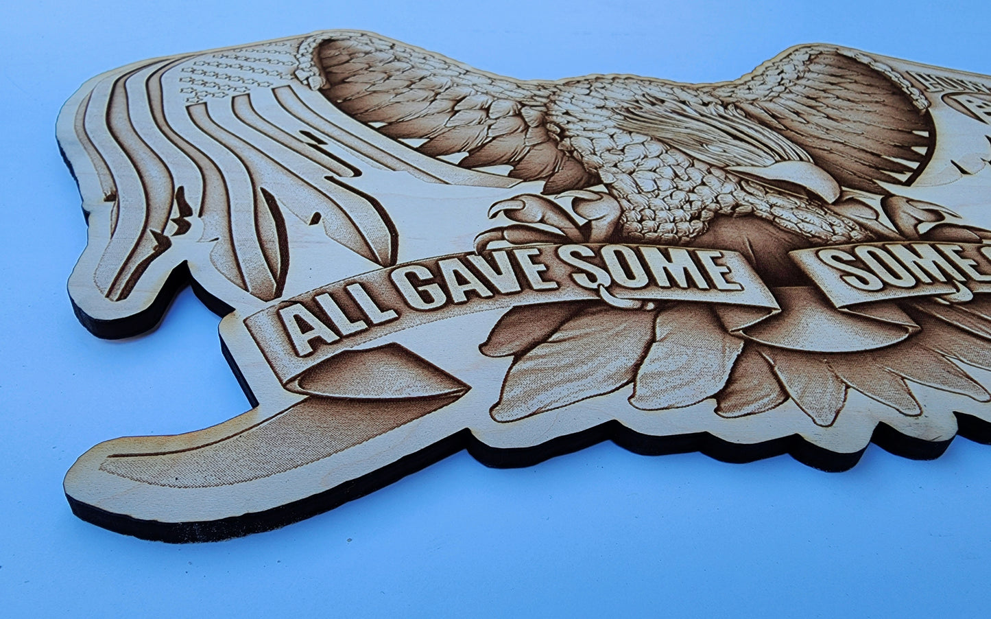 Some Gave All Memorial Eagle