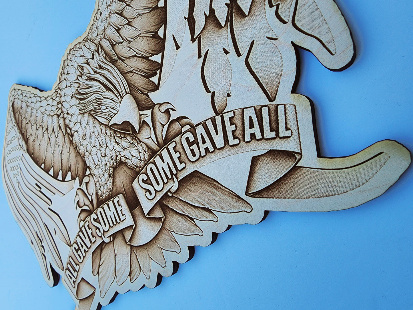 Some Gave All Memorial Eagle