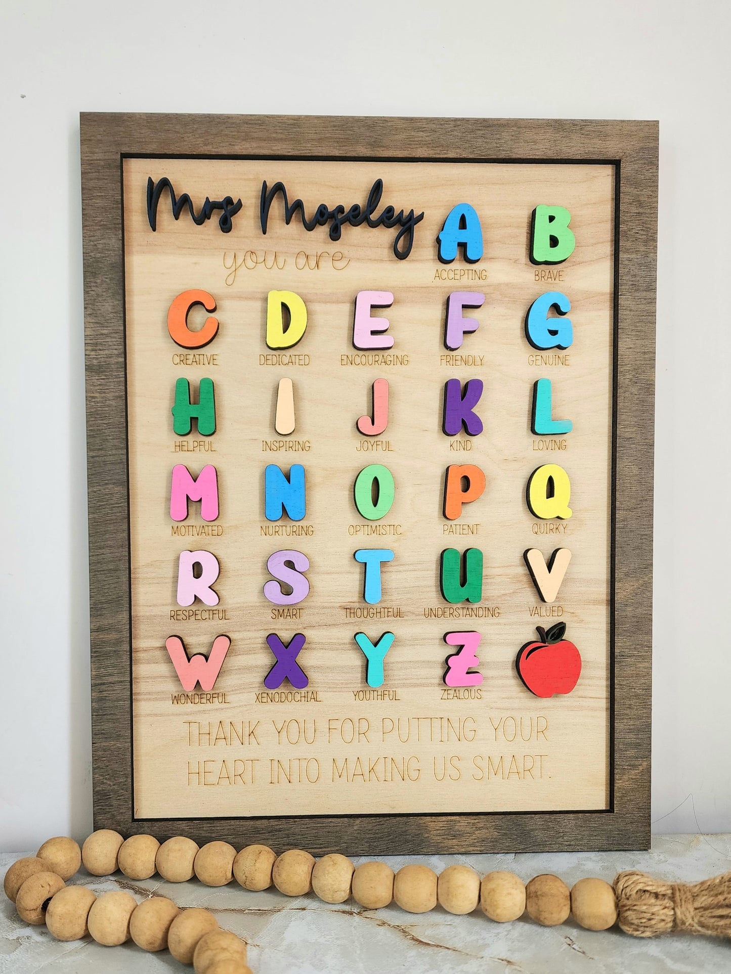 Teacher Affirmation Sign