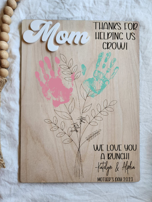 Mother's Day Handprint Art