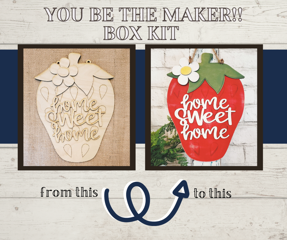 Strawberry Home Sweet Home Kit