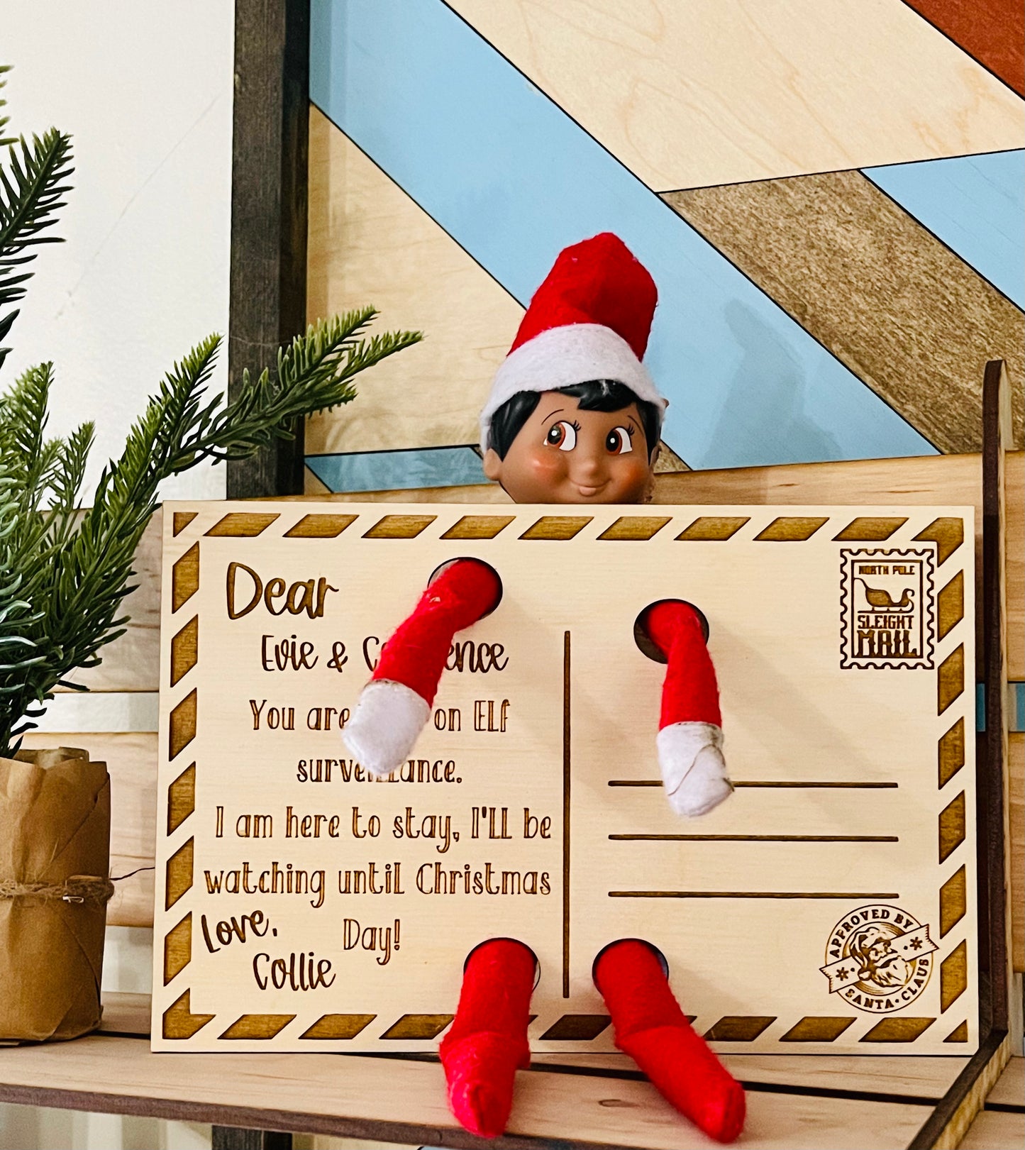 Elf Post Card