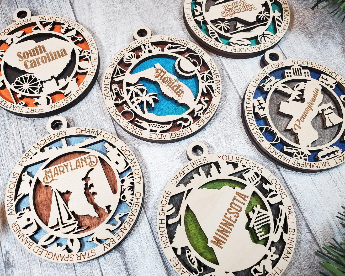 State Ornaments