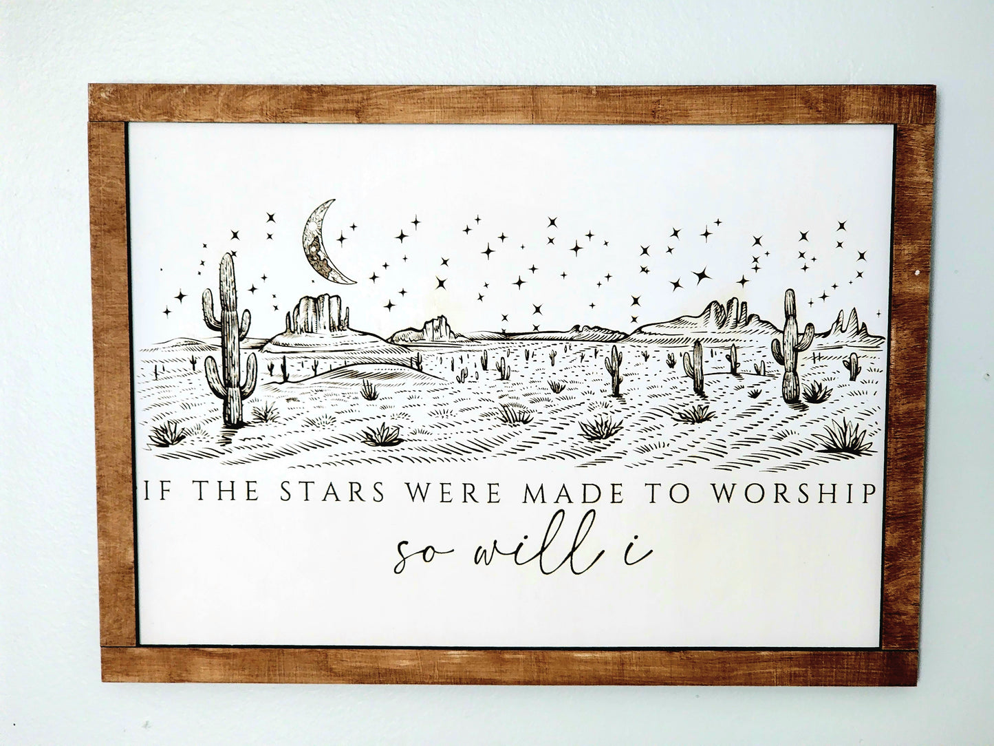 Stars were made to Worship Sign