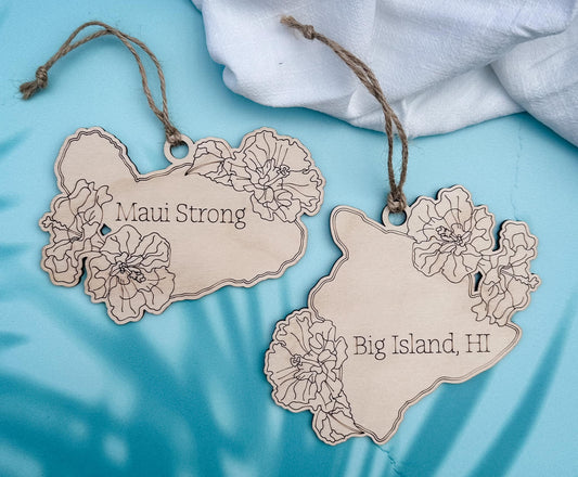 Fundraising Ornament/Magnet for Maui Fire victims