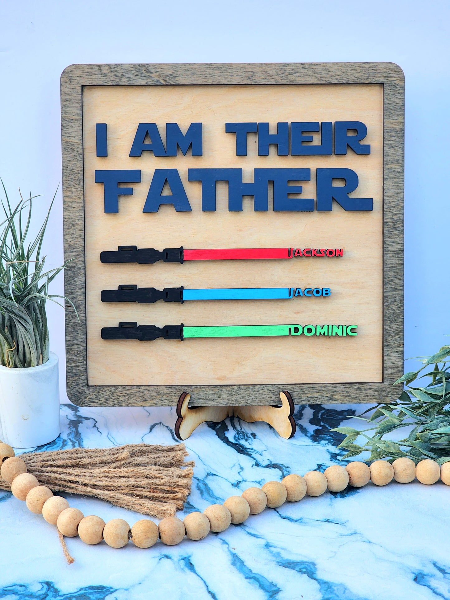 Star Wars Father Sign