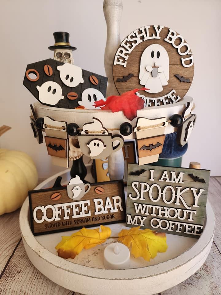 Spooky Cute Coffee Set